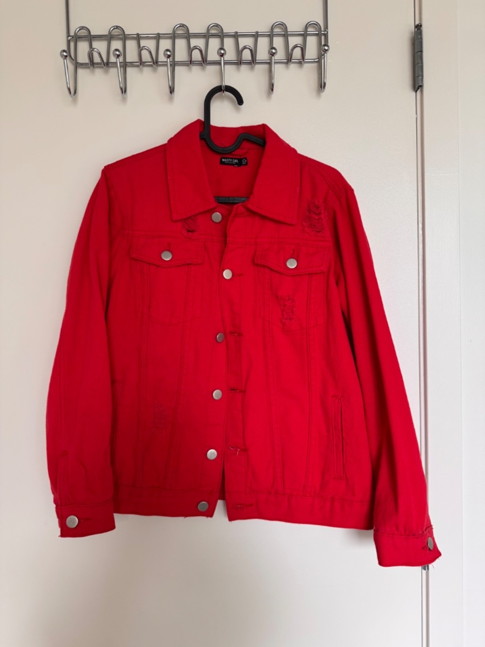 Red Denim Jacket